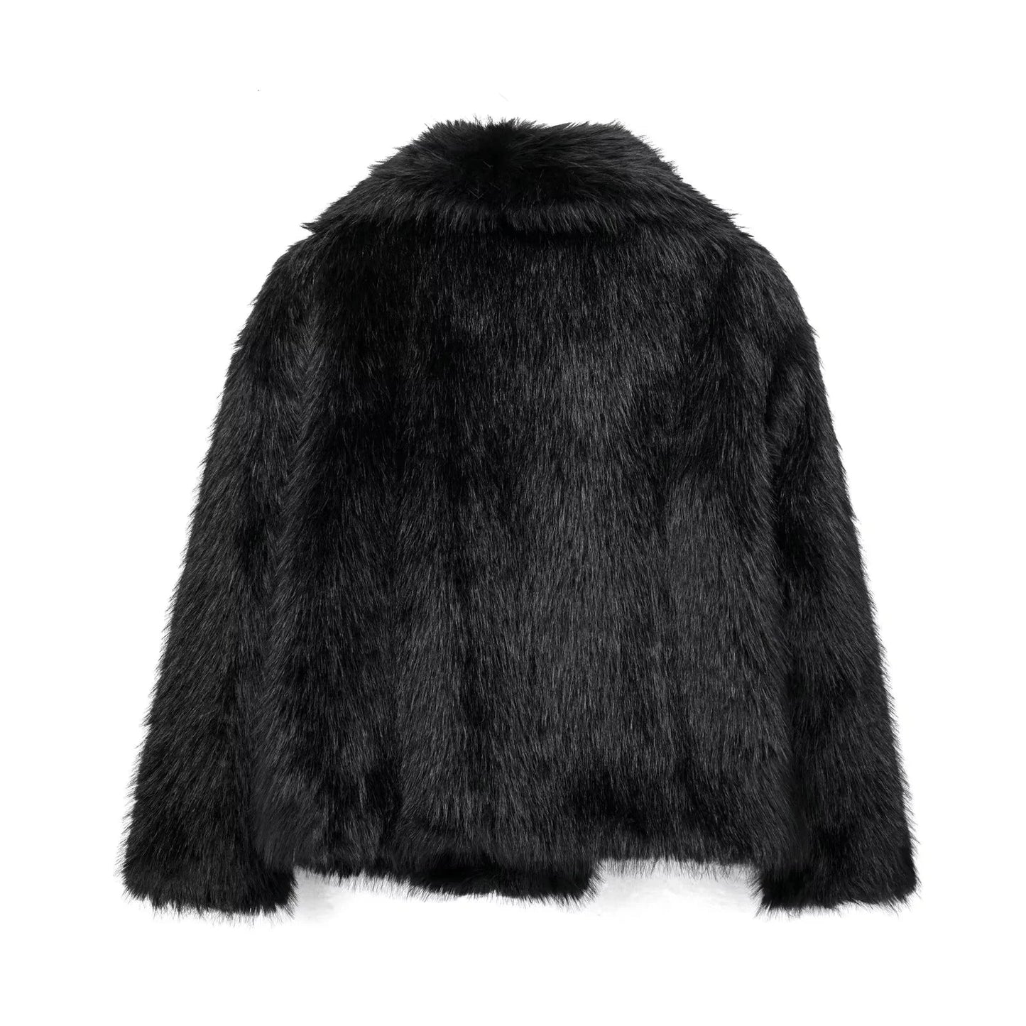 Fur - Accogliente cappotto in pelliccia sintetica