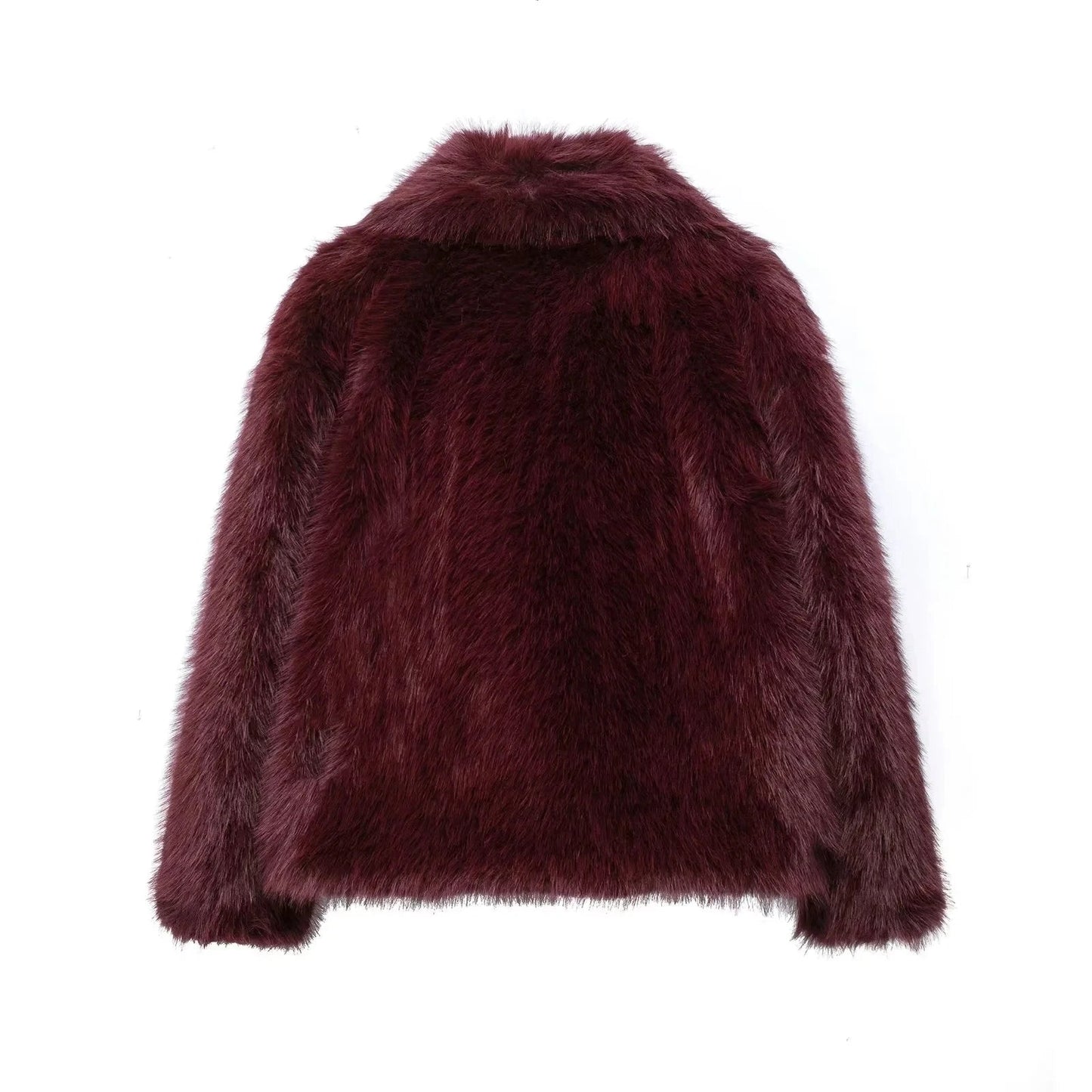 Fur - Accogliente cappotto in pelliccia sintetica