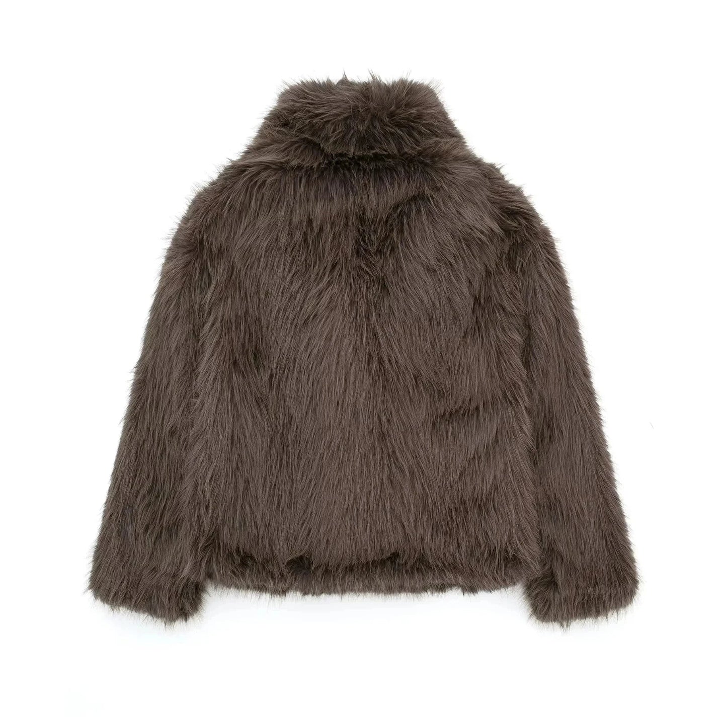 Fur - Accogliente cappotto in pelliccia sintetica